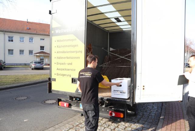 Studentenumzug organisieren in Grosspösna 